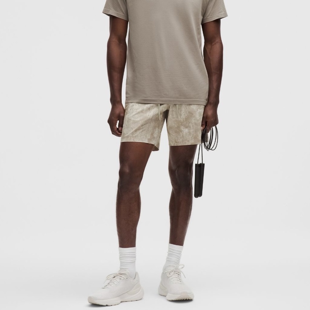 lululemon athletica Beige Athletic Shorts